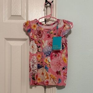 Posh Peanut Pink Floral top